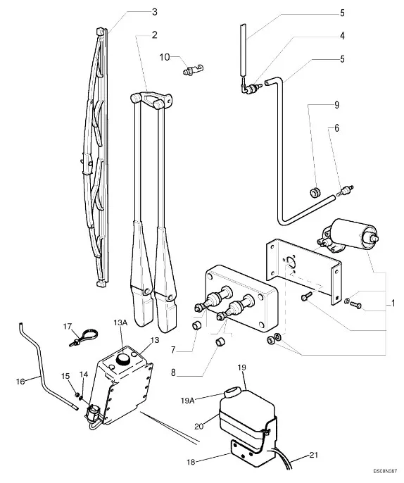 87604460 - Бачок для стеклоомыв